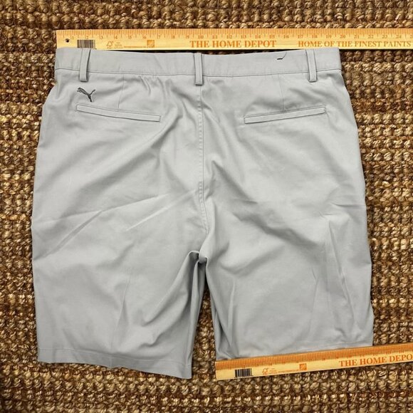 Puma Chino Men’s Shorts Performance Gray (40 Men’s) - Picture 8 of 9